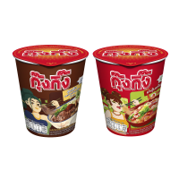 ราคา กุ๊งกิ๊ง วุ้นเส้นกึ่งสำเร็จรูป รสก๋วยเตี๋ยวเรือน้ำตก 65 ก. และ ยำวุ้นเส้น แบบถ้วย 52 ก. x 12 (893708377585545)