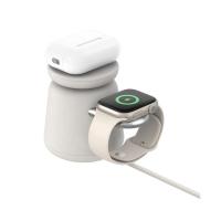 ราคา Belkin New แท่นชาร์จไร้สายรุ่นใหม่ ชาร์จเร็ว เทคโนโลยี Qi2 Pro New 3in1 Magnetic Wireless Charging Stand รุ่น Wiz023 (891006256976603)