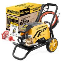 ราคา Delton เครื่องฉีดน้ำแรงดันสูง 280 บาร์ 4200 วัตต์ สำหรับงานหนัก คาร์แคร์ ขนาดใหญ่ 2 ล้อเลื่อน Buddy Series รุ่น Cc-x10 (242193243293052)