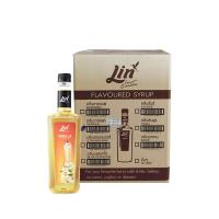 ราคา (ยกลัง) Lin ลิน ไซรัป กลิ่นวานิลลา น้ำเชื่อมสำหรับชาและกาแฟ (856841418772724)