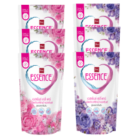 ราคา เอสเซ้นซ์ น้ำยาซักผ้า ซักผ้าสีชมพู และสีม่วง รีฟิล 400 มล. x 6 (726727331758384)