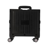 ราคา อัพเซเว่น รถเข็นพับได้ Folding Shopping Cart สีดำ (939635660403060)