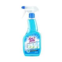 ราคา King's Stella (คิงส์สเตลล่า) Glass Cleaner น้ำยาเช็ดกระจก ไม่มีแอมโมเนีย undefined ขจัดความมัน ทำความสะอาดกระจก 600ml. (หัวฉีด) (706472635690567)
