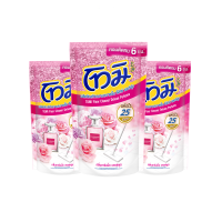ราคา [แพ็ค3] Tomi โทมิ ผลิตภัณฑ์ทำความสะอาดพื้น ดีลักซ์เพอร์ฟูม ถุงเติม 550มล. x3, สีชมพู, กลิ่นน้ำหอมเคาน์เตอร์แบรนด์ (359226729891413)