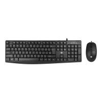 ราคา Hp Keyboard & Mouse (คีย์บอร์ดและเมาส์) Km10l - Black (199911185292300)