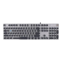 ราคา Keyboard (คีย์บอร์ด) Hp Gk400y (black - Silver) (blue Switch - Rgb Led - En/th) (453274036336675)