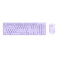 ราคา Micropack Wireless Keyboard & Mouse (คีย์บอร์ดและเมาส์) Km-237w Keyboard&mouse Wireless Combo Set (purple) (771938826943222)