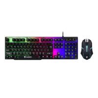 ราคา Nubwo Keyboard & Mouse (คีย์บอร์ดและเมาส์) Infarez Nkm-300 (black) (244479838528011)