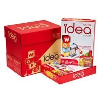 ราคา ไอเดีย เวิร์ค กระดาษถ่ายเอกสาร A4 80 แกรม 500 แผ่น x 5 (7352549802179)