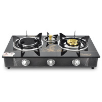 ราคา Gmax เตาแก๊สตั้งโต๊ะ 3 หัวเตา รุ่น GL-703A