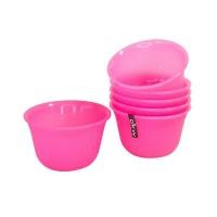 ราคา ดีเคดับบลิว Dkw(official) Hh-522/6 ชุดถ้วยพลาสติก (แพ็ค 6 ใบ) อุ่นไมโครเวฟได้ (มีหลายสี) Soup cup ถ้วยเล็ก ชมพูขุ่น (166494802474577)
