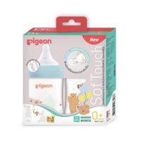 ราคา Pigeon พีเจ้น ขวดนมคอกว้างสีขาวขุ่น Ppwn ลาย Bear&rabbit แพ็คคู่ 5 Oz จุก Ss (654868701354879)