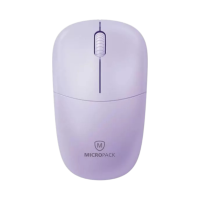 ราคา Wireless Mouse (เมาส์ไร้สาย) Micropack Wireless Mouse Mp-712w (purple) (799986801137432)