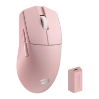 ราคา Wireless Mouse (เมาส์ไร้สาย) Redragon K1ing M916 Pro (4k Hz) (pink) (142041674824514)