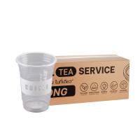 ราคา [cof16] แก้วกาแฟพลาสติก สกรีนลาย ขนาด 16 ออนซ์ ปาก 95 ทรงตรง บรรจุ (50 ใบ/แถว) x 5 แพ็ค (419378321119323)