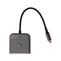 ราคา ไททันวี อะแดปเตอร์ Port Hub Type-c Hub 3-in-1 Usb-a 3.0 รุ่น Ti-hb002 สีเทา (704983710392910)