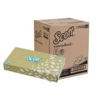 ราคา สก๊อตต์ กระดาษเช็ดหน้า หนา 2 ชั้น 20.6 x 21.1 ซม. 60 แผ่น x 192 (7481188253891)