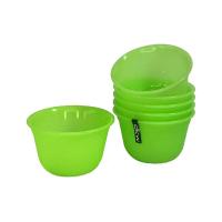 ราคา ดีเคดับบลิว Dkw(official) Hh-522/6 ชุดถ้วยพลาสติก (แพ็ค 6 ใบ) อุ่นไมโครเวฟได้ (มีหลายสี) Soup cup ถ้วยเล็ก สีเขียวขุ่น (116444870281076)