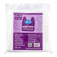 ราคา เอโร่ ถุงหูหิ้วใสหนา 8x16 นิ้ว 1 กก. (926431032017621)