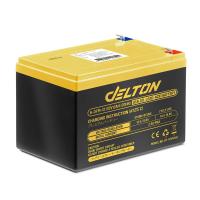 ราคา Delton แบตเตอรี่แห้ง 12v12ah เครื่องมือเกษตร Ups จักรยานไฟฟ้า มอเตอร์ไซค์ Sealed Lead-acid Battery ล็อตใหม่ 2 ก้อน (137010019245979)