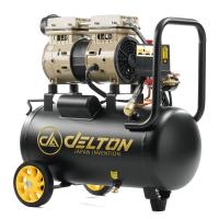 ราคา Delton ปั้มลมออยล์ฟรี 30 ลิตร 850w (ถังเต็ม) Oil Free ไม่ใช้น้ำมัน เร็ว แรง เสียงเงียบ Air Compressor 30l รุ่น Fac-30l สีดำ (671894517969639)