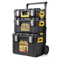 ราคา Delton กล่องเครื่องมือล้อลาก 3 ชั้น Corelock-x รุ่น 110 Kg. ครบเซต แบบรถเข็น 3-in-1 รับน้ำหนักรวม 110kg กันกระแทก วางซ้อนล็อคต่อกันได้ (506433256747385)