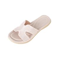 ราคา Charled รองเท้าแตะสำหรับผู้หญิง หนัง Pu นิ่ม รุ่น Rw4620 สีเบจ,41 (561074085638965)
