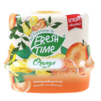 ราคา Fresh Time เจลหอมปรับอากาศ น้ำหอมปรับอากาศ น้ำหอมดับกลิ่น กลิ่นส้ม ขนาด 180 กรัม (954403167486596)