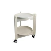 ราคา ดีเคดับบลิว Dkw(official) โต๊ะเข็นมีล้อ 2ชั้น (ล้อล็อคได้) Trolley รุ่น Rinrin โต๊ะเสิร์ฟ โต๊ะข้างเตียง โต๊ะข้างโซฟา สีครีม (738500698517370)