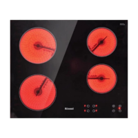 ราคา Rinnai เตาไฟฟ้าแบบฝัง 4 หัวเตา ขนาด 60 ซม. รุ่น RB-6024E-CB