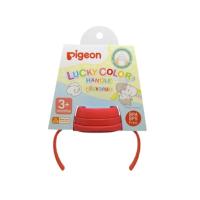ราคา Pigeon พีเจ้น หูจับขวดนม พร้อมฝาเกลียว 7 สี ส้มแดง (281410603303112)