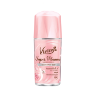 ราคา Vivite วีไวต์ โรลออน ซุปเปอร์วิตามิน ชาร์มมิ่ง ไวท์เทนนิ่ง 40 มล. x1, โรลออนระงับกลิ่นตัว 72 ชม. รักแร้ไบรท์ ใน 5 วัน (836761712677611)