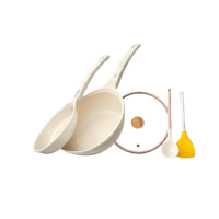 ราคา Korea King Colormic (wok) กระทะก้นลึก (26cm) 1 + Colormic (fry Pan) 1 + ตะหลิวสีขาว + กระบวย + ตะหลิวส้ม + ฝาแก้ว (416541784296704)