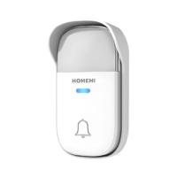 ราคา Homemi ตัวส่งสัญญาณกริ่งไร้สาย ไร้สายไม่ต้องใช้ถ่าน ไม่ต้องเสียบปลั๊ก ทนแดด ทนน้ำ ปรับเสียงได้ 60 แบบ (hm0059-p-wh) Hm0117 (648097003873895)