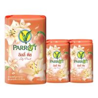 ราคา พฤกษานกแก้ว สบู่ก้อน กลิ่นลิลลี่ พีช 105 ก. x 4 (7115372822723)