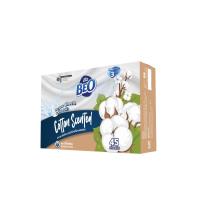 ราคา Beo Dryer Sheets undefined บีโอ แผ่นอบผ้า กลิ่นคอตตอน กล่อง 45 แผ่น (612005897428420)