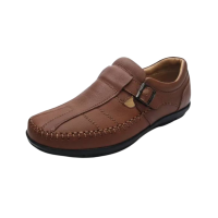ราคา Heavy Shoes รองเท้าหนังแบบสวมรุ่น Pc3980 น้ำตาล,42 (102888631045131)