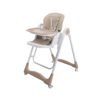ราคา bebeplay เก้าอี้ทานข้าวเด็กเปลไกว 2in1 รุ่น Swing High Chair (สีน้ำตาล) (490760232650227)