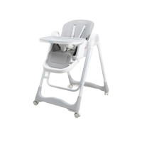 ราคา bebeplay เก้าอี้ทานข้าวเด็กเปลไกว 2in1 รุ่น Swing High Chair (สีเทา) (985637202878545)