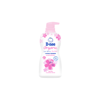 ราคา D-nee ดีนี่ แป้งเด็กเนื้อโลชั่น สูตรออร์แกนิค ซากุระ 400 มล.,สีชมพู (788110413894776)