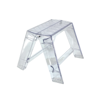 ราคา ดีเคดับบลิว Dkw(official) Ladder รุ่น Seoul บันไดเก้าอี้ พับได้ พกพาสะดวก รับน้ำหนักได้ 80 กก. นั่งเหยียบยืนได้ สีขาวใส (406524711300827)