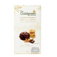 ราคา [ซองเดี่ยว] The Goldgreen - ข้าวอบกรอบ เคลือบช็อคโกแลต Rice Chips Dipped Chocolate 46 กรัม (826390879391793)