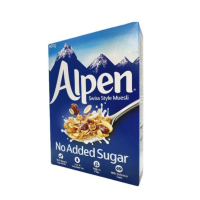 ราคา Alpen Swiss Style No Added Sugar Muesli (อัลเพนมูสลี่สูตรไม่มีน้ำตาล)
