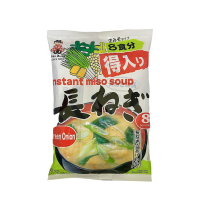 ราคา Shinsyuichi ซุปมิโซะ เต้าเจี้ยวกึ่งสำเร็จรูปผสมต้นหอมญี่ปุ่น 155.2กรัม Instant Miso Soup Naganegi 155.2 g. (825816047154403)