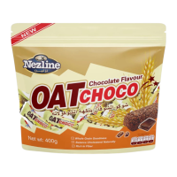 ราคา Nezline ขนมข้าวโอ๊ตอัดแท่ง รสช็อกโกแลต 400 กรัม Oat Choco Chocolate flavor (659896374506554)