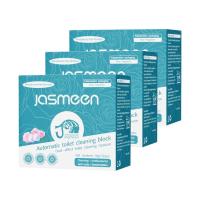 ราคา Jasmeen ก้อนดับกลิ่นชักโครกแบบ 2 สี กลิ่นดอกกุหลาบ 1 กล่อง 10 ก้อน ลบกลิ่นเหม็น ทำความสะอาด ฆ่าเชื้อโรค กำจัดคราบและกลิ่นเหม็น (773370693958257)