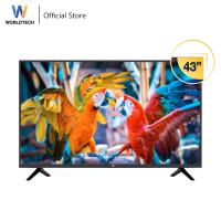 ราคา เวิล์ดเทค ทีวี แอนดรอย สมาร์ททีวี 43 นิ้ว Full Hd Led Wifi Netflix Youtube Internet (703284293647040)