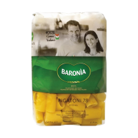 ราคา Baronia Rigatoni Pasta 500gr/โบโลเนีย ริกาโตนี่ พาสต้า (เส้นพาสต้า) 500g (979613756402390)