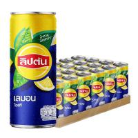 ราคา ลิปตัน ชาดำเลมอน กระป๋อง 245 มล. x 24 (7248004055235)