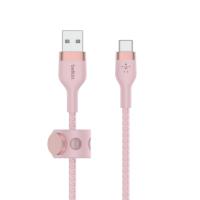 ราคา Belkin Boos Charge Pro Flex Cable 30w/3a สายชาร์จ Usb-a to Usb-c (1 เมตร) – Pink Pink (626609733594969)